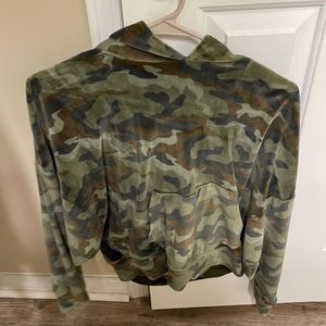 Camouflage sweatshirt